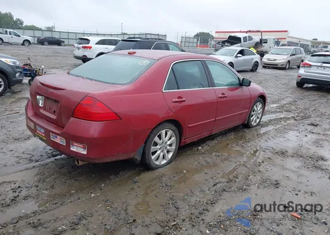 2007 Honda Accord 3.0 Ex z USA, uszkodzony, nr VIN 1HGCM66877A075494